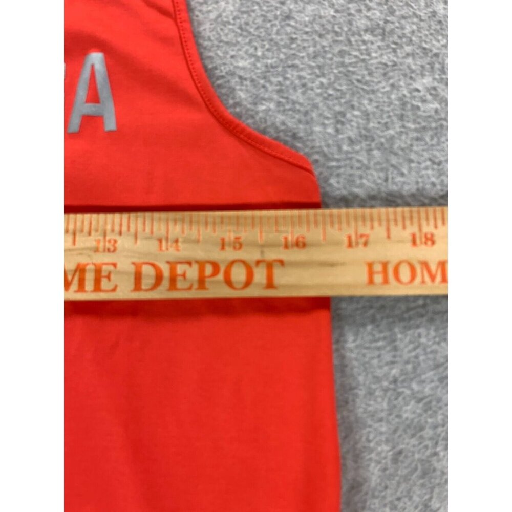 Nike Dri Fit USA Running Training Tank Top (Women's Small) Red - Picture 6 of 11